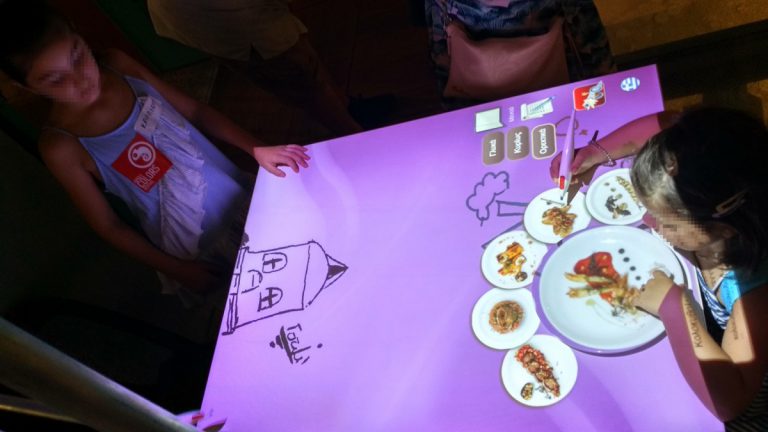 iEat: An interactive Restaurant Table