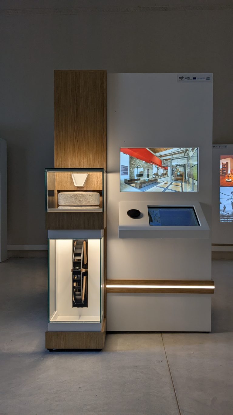 Installation of interactive systems, Yeni Mosque monument, Larissa